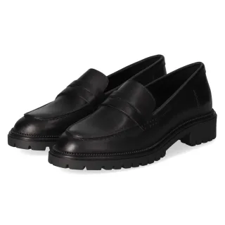 Tamaris Loafer - Gr. 36 - Schwarz - Glattleder