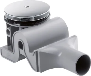 Hansgrohe Ablaufgarnitur Duschwannen Raindrain 90 XXL Komplettset chrom, 60067000 60067000