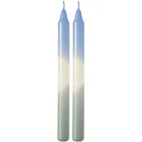 like. by Villeroy & Boch Tafelkerze Like Home Stabkerze dip dye ice, sage 2 Stk. (2-tlg)