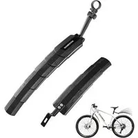 ROCKBROS Schutzblech Verstellbares Fahrrad-Schutzblech Set Vorne & Hinten, universal
