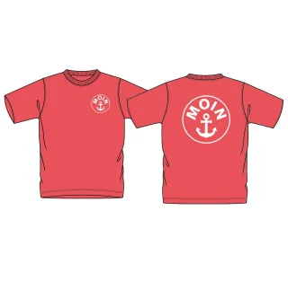 BASEFIELD - Ki.-T-Shirt mn pomegranate - Gr. - 152