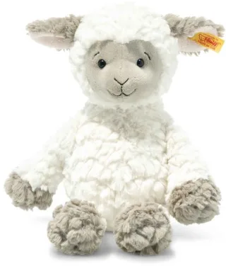 Steiff Lamm Lita 30cm weiß/braungrau