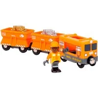 BRIO® Spielzeug-Eisenbahn BRIO® WORLD, Güterzug, (Set, 6-tlg)