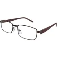 Ella Jonte Lesebrille, Herren braun im Etui 1,00 bis 3,5 dpt