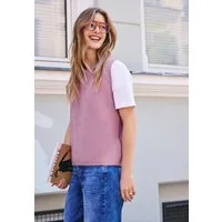 STREET ONE STUDIO Pullunder mit Federgarn