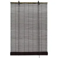 Doppelrollo Gardinia, Bambus rollo schoko 100x160, 100 x 160 cm, GARDINIA
