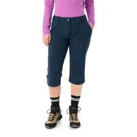 VAUDE Zip-off-Hose WOMEN'S FARLEY STRETCH ZO CAPRI PANTS bequeme Passform, für sportliche Aktivitäten und Outdoor