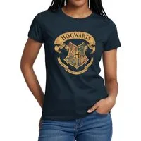 Spreadshirt T-Shirt Harry Potter Hogwarts Wappen Frauen T-Shirt (1-tlg)