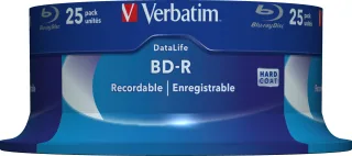 Verbatim DataLife | 43837 | 25 x BD-R - 25 GB 6x