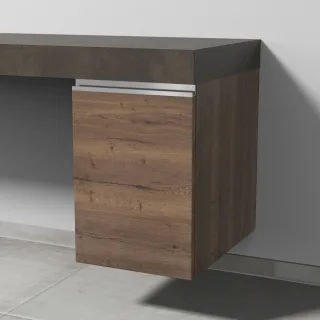 Sanipa Anbau-/Solitärschrank Anschlag rechts 2morrow (L2390R) 510x350x520 Eiche-Tabak, L239050R L239050R