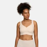 cfab (creamy fabrics) Bügelloser BH Comfort Minimizer Back Support BH-Sand-2XL (1-tlg)