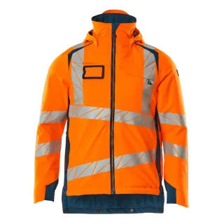 MASCOT Herren Winterjacke ACCELERATE SAFE Hi-vis Orange / Dunkelpetroleum M - 19035-449-1444-M