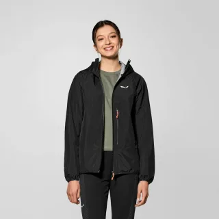 SALEWA - Agner 3 Powertex 3L Layers Jacke Damen - Schwarz (Gr.38)