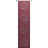 Neutex for you! Schiebegardine Padova (1 St), Klettband, halbtransparent, Scherli, inkl. Befestigungszubehör, Halbtransparent, Sauberer Abschluss, modern