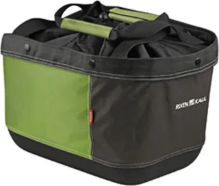 KLICKfix Shopper Alingo GT Gepäckträgertasche für Racktime grün/braun