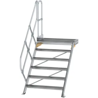 Munk Treppe mit Plattform 45° Stufenbreite 1000 mm - 600466