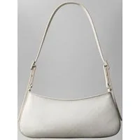 Calvin Klein Schultertasche EMBLEM AOP SMALL SHOULDER BAG, Damen Umhängetasche, Tragetasche Handtasche mit CK-Logodruck