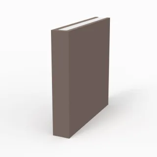 Sanipa Konsolenplatte vertikal 2morrow (WT570) 510x85x520 Taupe-Matt, WT5701T WT5701T