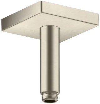 Hansgrohe Decken-Anschlussstück Axor DN15 100mm eckig, brushed nickel, 26437820 26437820
