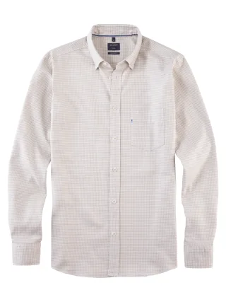 OLYMP - OLYMP Casual beige - Gr. - XL