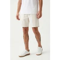 Jack & Jones Bermudas JPSTJAIDEN SUMMER LINEN BLEND STRIPE REG mit elastischem Bund
