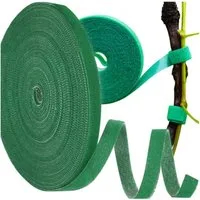 Gardlov Klett-Klebeband Klett-Gartenband Pflanzenbefestigung (Spar-Set, 1-St., 1 x 500 cm) strapazierfähiges Material ermöglicht mehrfaches Öffnen und Schließen