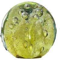 Dirk Davids Leuchten GmbH Ornament Ornament Glas Koralle Gelb Briefbeschwerer Meer Pflanzen Ornament