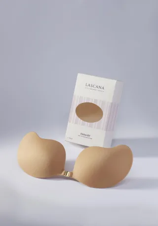LASCANA - lascana Klebeschalen-BH nougat