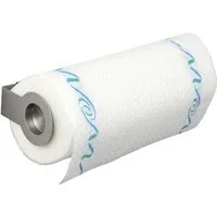 WENKO Küchenrollenhalter Modell Cerri, Papierrollenhalter für die Küche zur Wandmontage, rostfreier Edelstahl