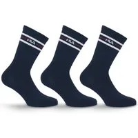 Fila Socken UNISEX LIFESTYLE PLAIN SOCKS (3-Paar, 3 Paar) mit Logo-Schriftzug