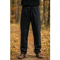 Leonardo Carbone Ritter-Kostüm Hose "Peter" mit Kordelzug, robustes Baumwollmaterial, ohne Taschen