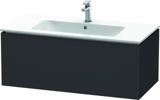 Duravit L-Cube Waschtischunterbau wandhängend Graphit Supermatt 1020x481x400 mm - LC614208080 LC614208080