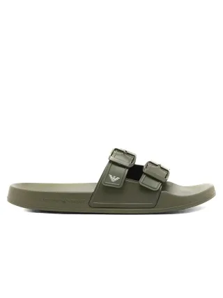 Emporio Armani Herren GA Eagle Slides