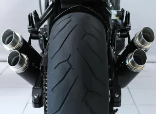 Sport Auspuff Bodis GPX2-S Edelstahl Black Kawasaki Z 1000 Bj. 2010-2013 ZRT00D +ABE