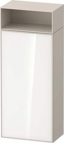 Duravit Zencha Halbhochschrank Weiß & Taupe n/a & Supermatt 400x240x961 mm - ZE1351L64830000 ZE1351L64830000