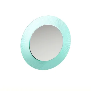 LAUFEN Spiegel Kartell · LAUFEN Ø 780 mm, Maße Spiegel: Ø 520 mm, grün, 3.8633.3.092.000.1 H3863330920001