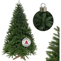 Cox Swain Künstlicher Weihnachtsbaum Realistische Optik, pflegeleichter Tannenbaum 3D PVC Nadelkleid, 150/180/210/240 cm auswählbar, Naturgetreue Optik, wiederverwendbar, einfache Montage