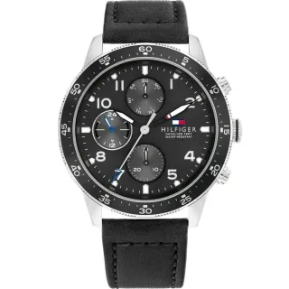 Tommy Hilfiger Jimmy Herren Schwarz Uhr 1791947