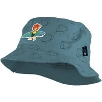 Bavarian Caps Fischerhut Bavarian Caps Bucket Hat "Pumuckl surft" - ozeanblau one size (Anglerhut, Anglerhut, Fischerhut, Bucket Hat) Allover-Print