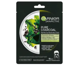 Skinactive Pure Charcoal Schwarze Detox-Maske mit porenverfeinerndem Effekt 28g