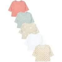 TupTam Langarmshirt TupTam Baby Mädchen Langarmshirt 5er Set