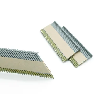 PREBENA PR28/75BKRI Halbkopf-Streifennägel blank Ringschaft