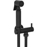 Belvit Bidetarmatur BV-BA3729 (nicht_zutreffend, 1-St) BELVIT Design Bidet Toilettenarmatur mit Handbrause matt schwarz