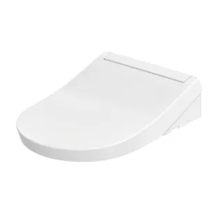 TOTO WC-Sitz-Aufsatz TCF34170GEU 38,3x54x13cm, mit verdeckten Anschlüssen, mit Fernbedienung, weiß