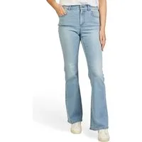 ONLY Schlagjeans Damen Jeanshose ONLBLUSH Flared Fit Bootcut Denimhose mit Stretch