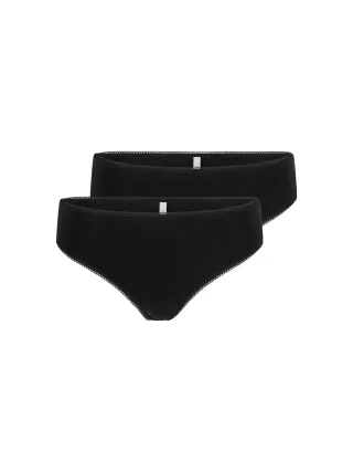 Short Stories - Doppelpack super black - Gr. - 38