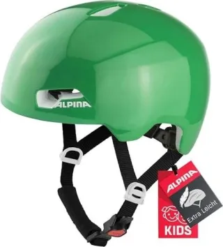 Alpina Hackney Kinder-Helm green gloss 47-51 cm