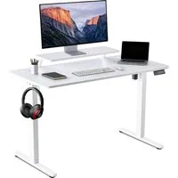 DUMOS Schreibtisch Elektrischer Höhenverstellbar Computertisch, Standing desk,Office Desk (ein Tisch), Breite 120 x 60 cm/140 x 60 cm/160 x 60 cm