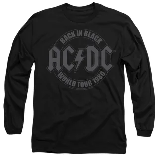 AC/DC - "Tour" T-Shirt für Herren/Damen Unisex (Schwarz)