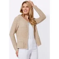 Sieh an! Strickjacke Strickjacke Langarm